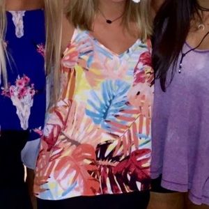 Colorful Print Tank Top